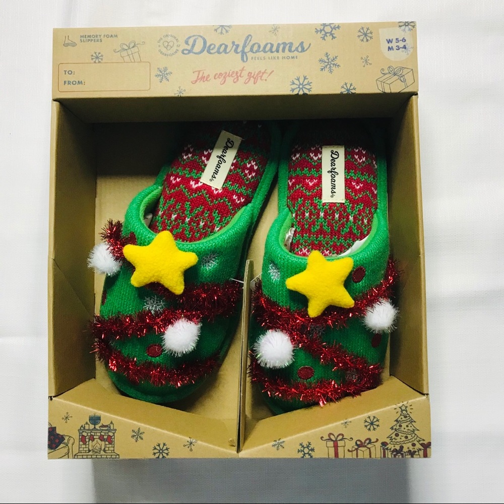 Christmas slippers